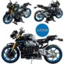 אופנוע ימאהה MT-10 SP להרכבה מאבני משחק בסגנון לגו בעל 1478 חלקים